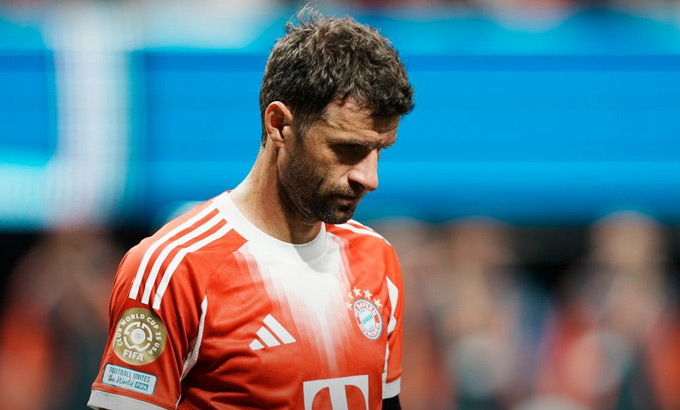 Thomas Müllers sidste kamp i fodboldkarrieren
